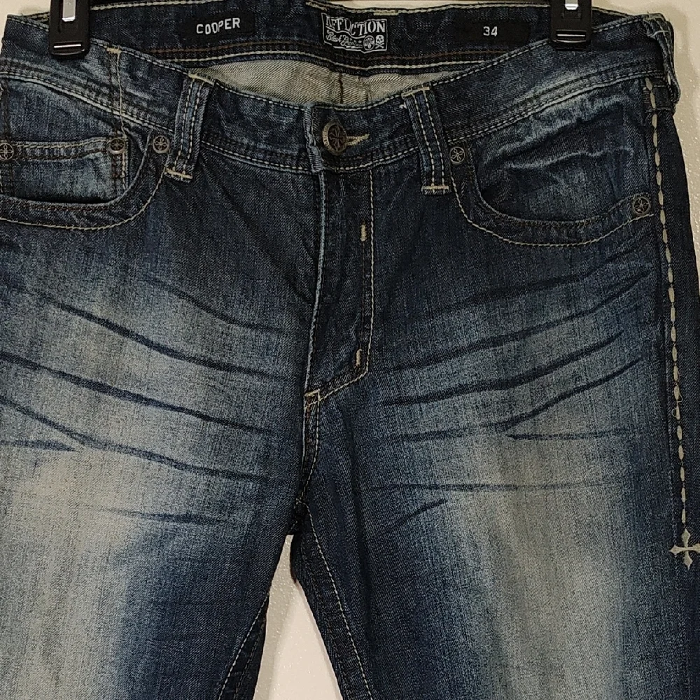 Affliction black premium COOPER men’s Jeans size 34